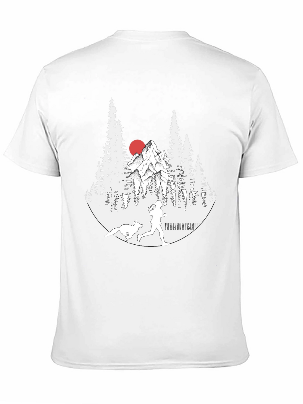 Trail Running Tee - Nature Design