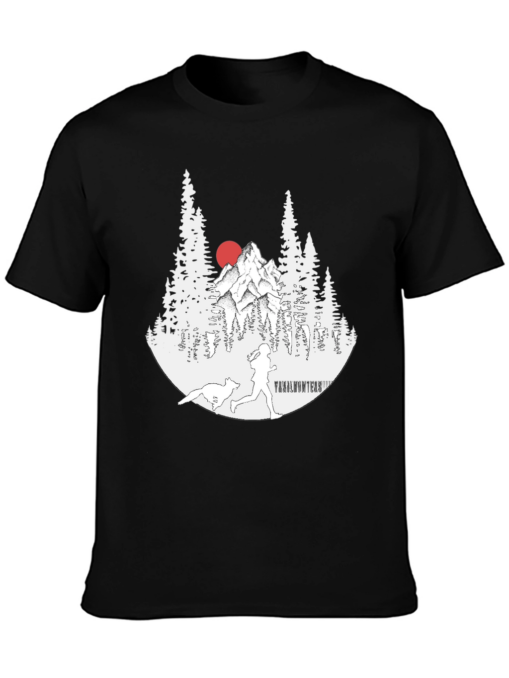 Trail Running Tee - Nature Design
