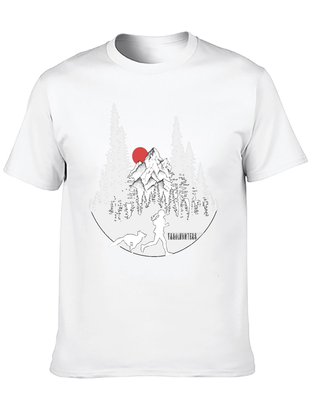 Trail Running Tee - Nature Design