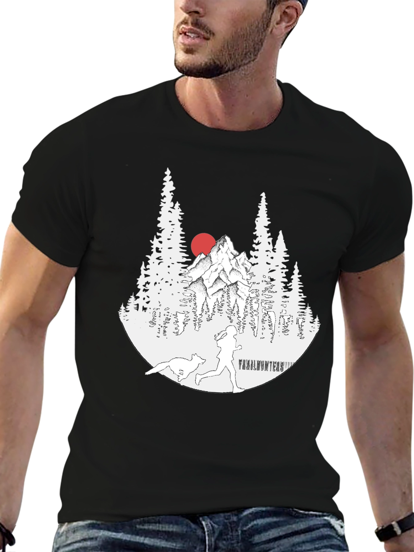 Trail Running Tee - Nature Design