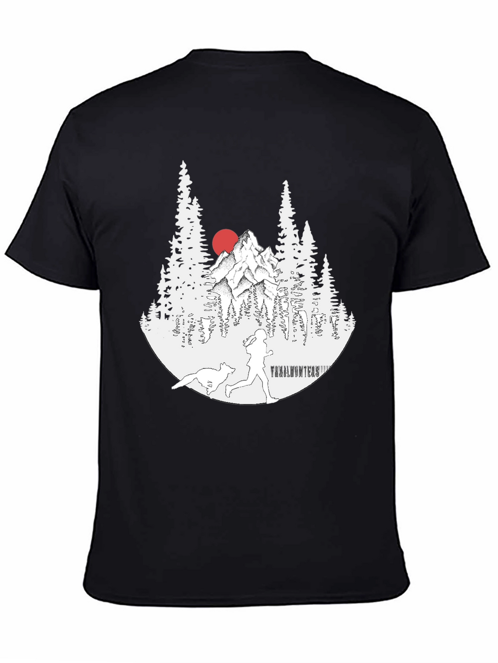Trail Running Tee - Nature Design