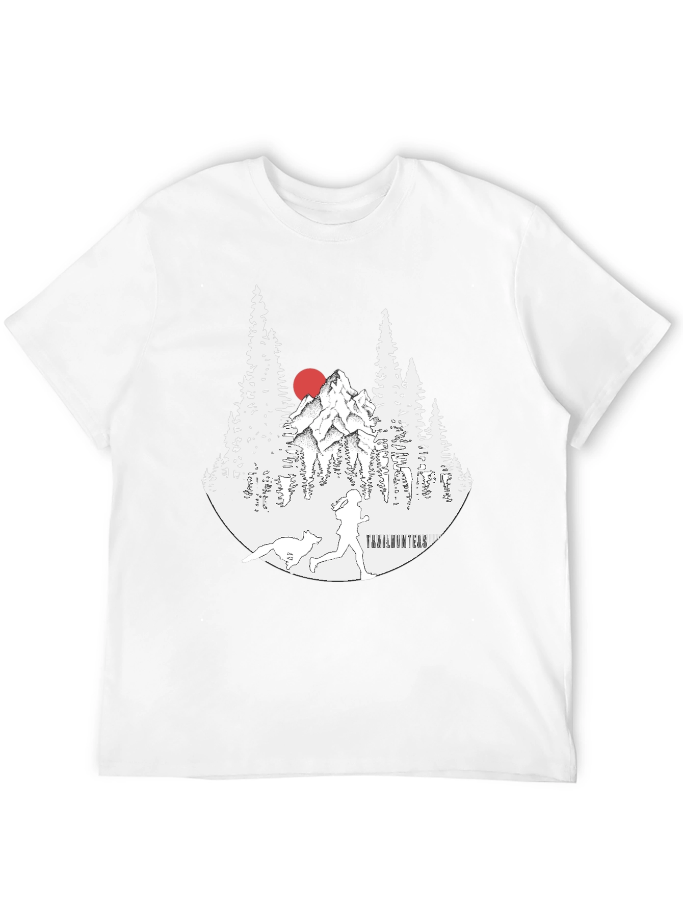 Trail Running Tee - Nature Design