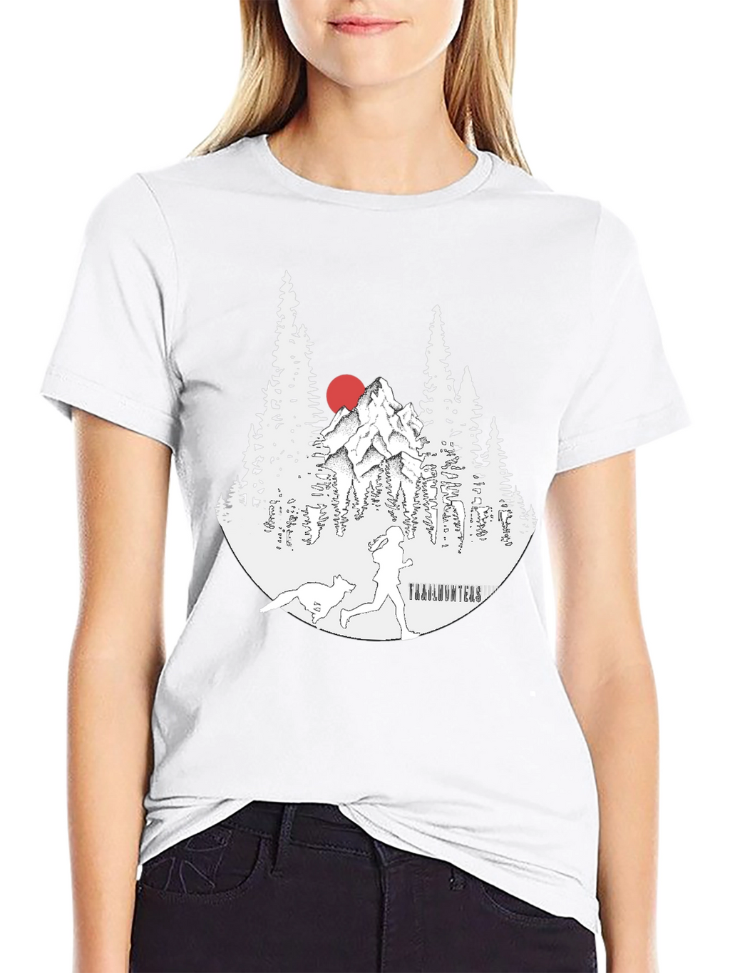 Trail Running Tee - Nature Design