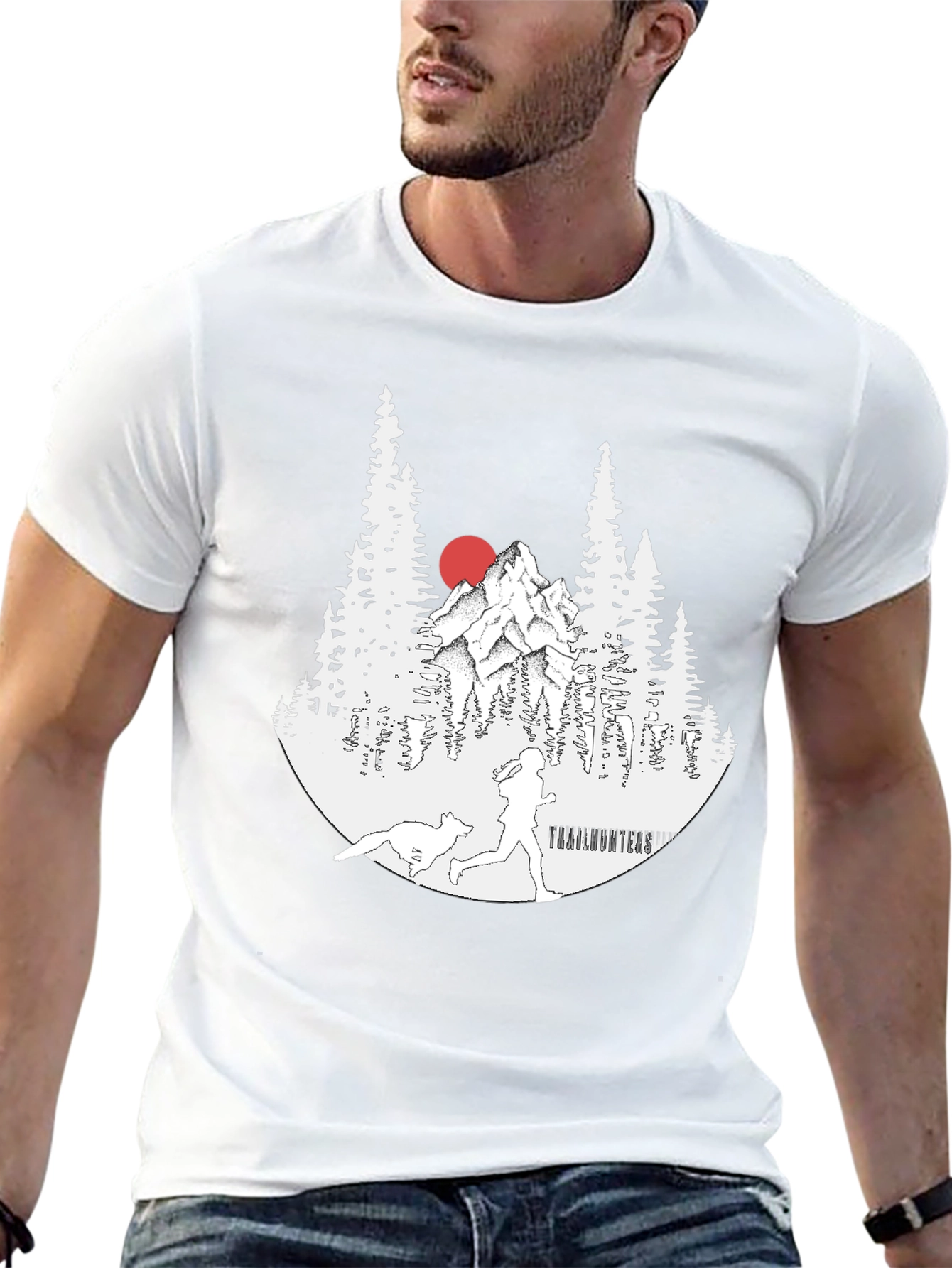 Trail Running Tee - Nature Design