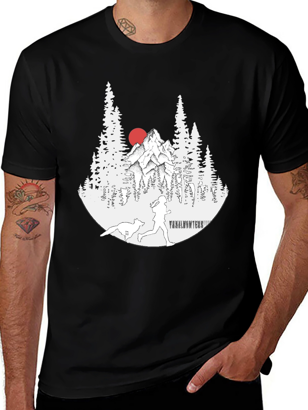 Trail Running Tee - Nature Design