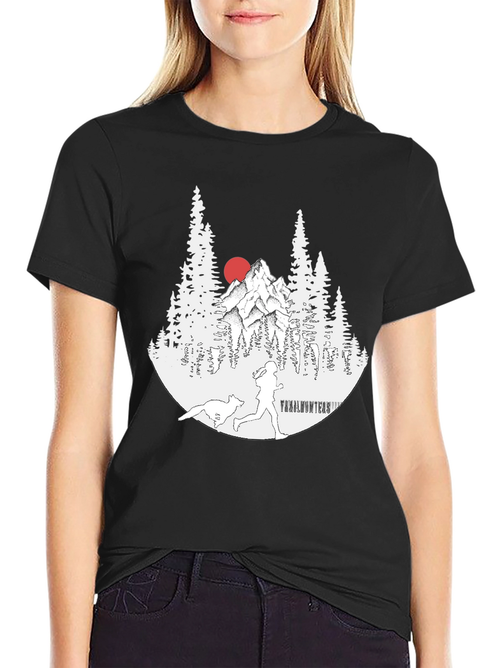 Trail Running Tee - Nature Design