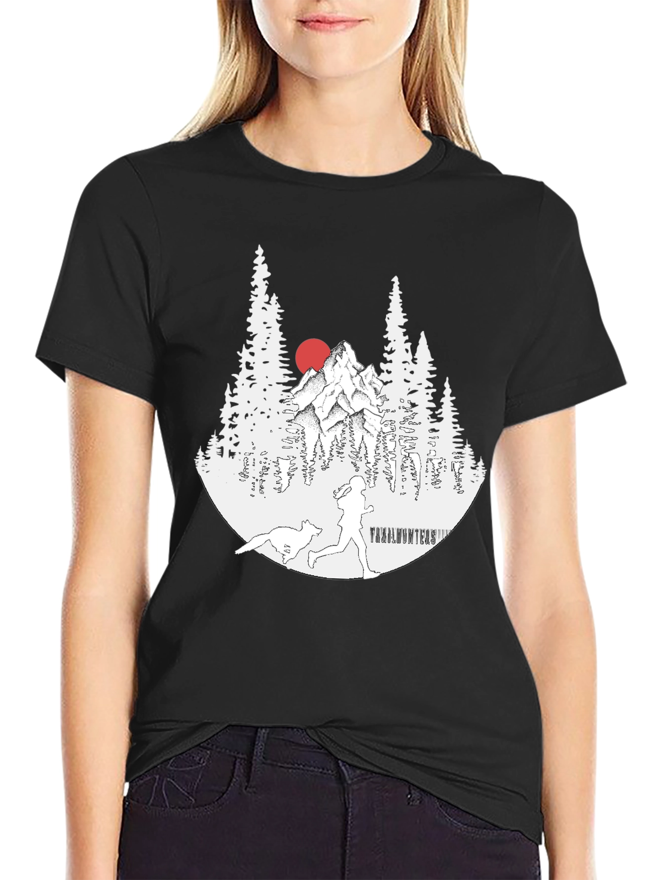 Trail Running Tee - Nature Design