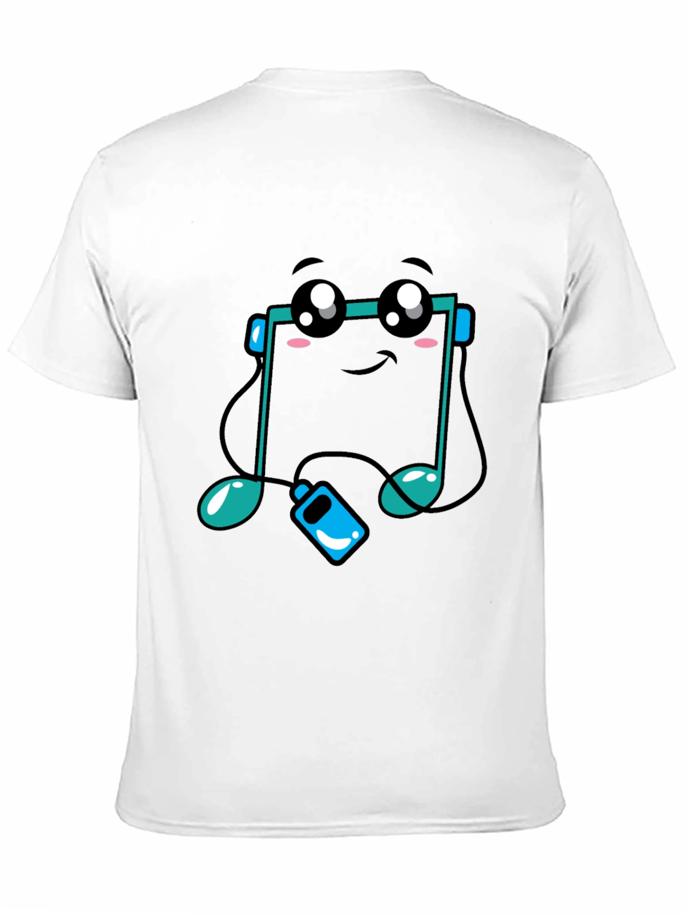 Cute Music Note T-Shirt - Black Graphic Tee