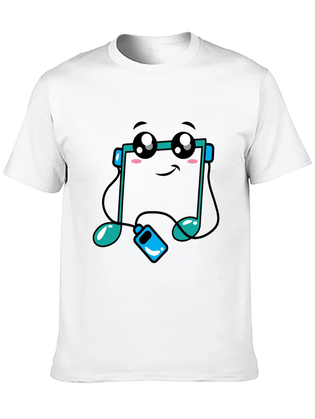 Cute Music Note T-Shirt - Black Graphic Tee