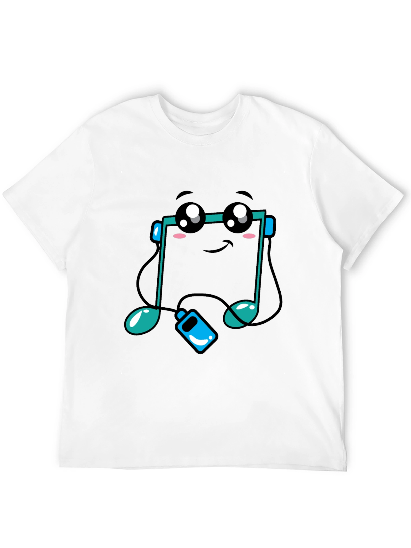 Cute Music Note T-Shirt - Black Graphic Tee