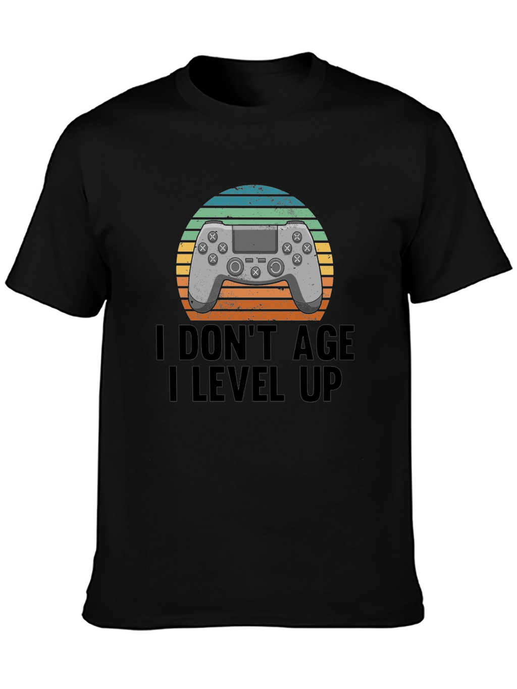 I Dont Age I Level Up Gamer T-Shirt