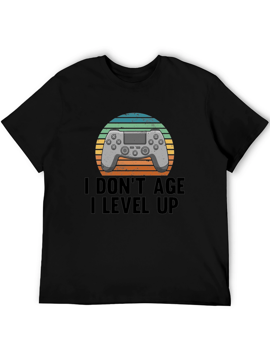 I Dont Age I Level Up Gamer T-Shirt