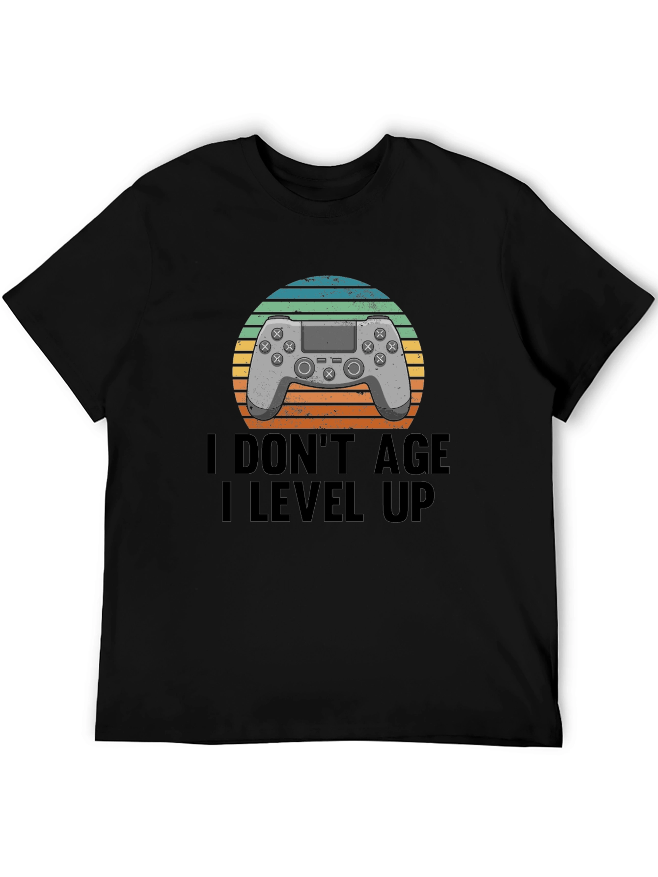 I Dont Age I Level Up Gamer T-Shirt