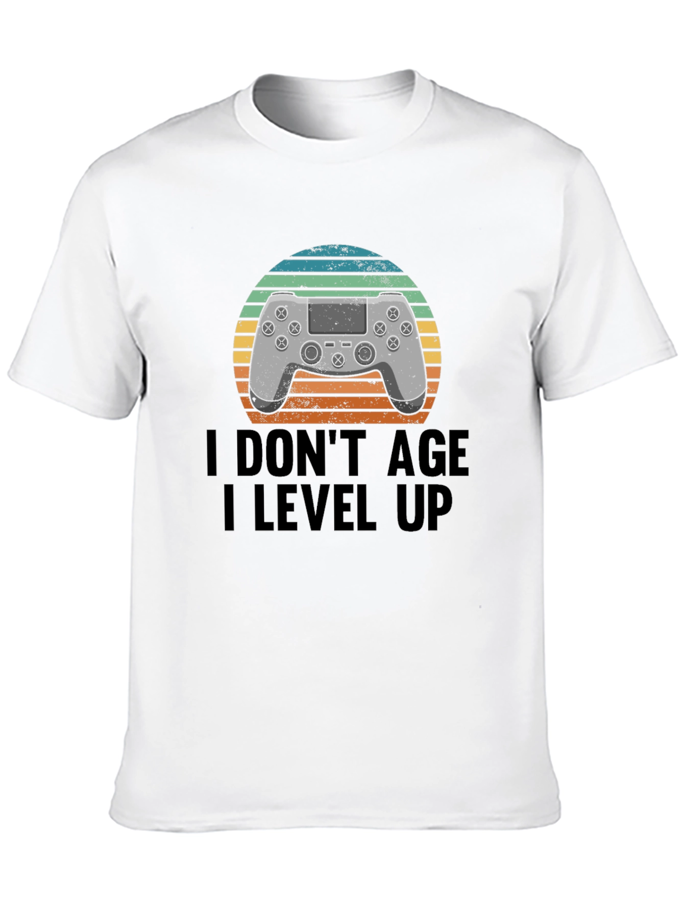 I Dont Age I Level Up Gamer T-Shirt