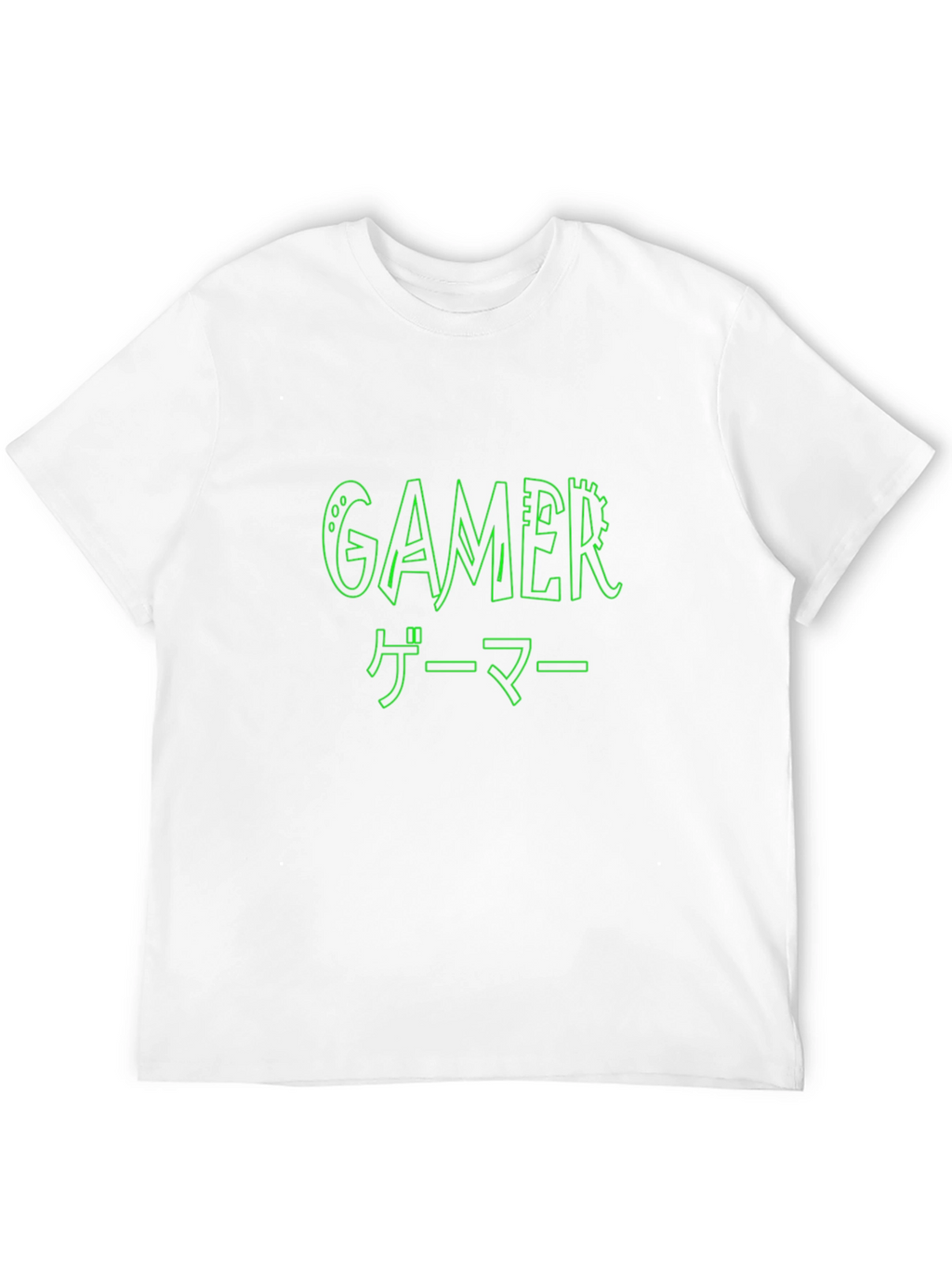 Gamer T-Shirt - Black - Graphic Print