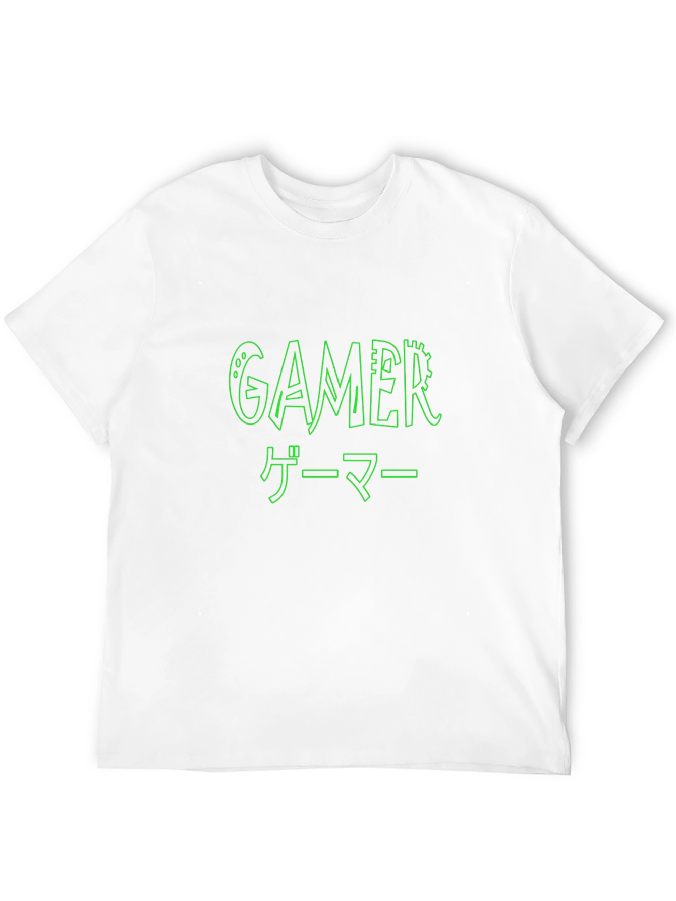 Gamer T-Shirt - Black - Graphic Print