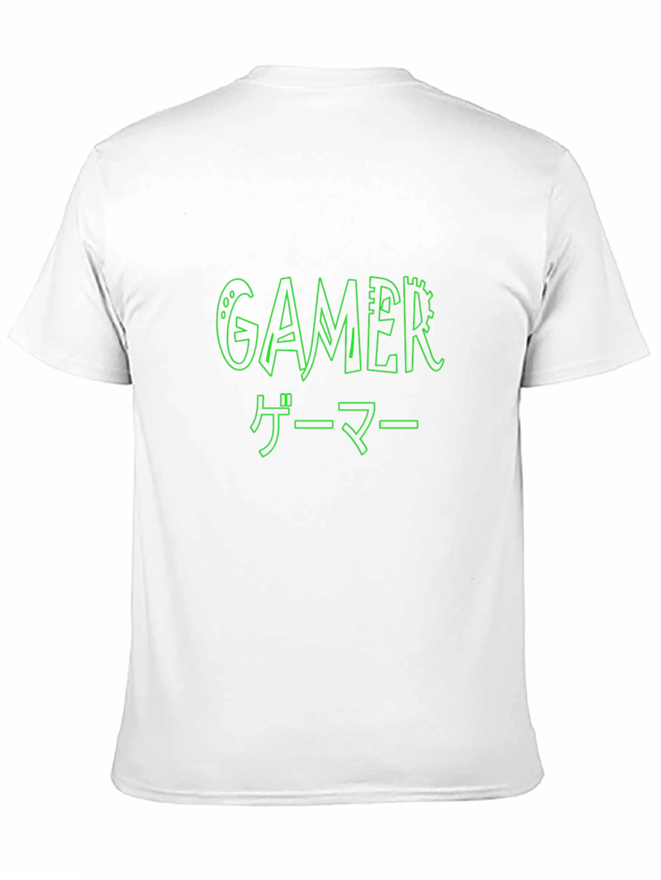 Gamer T-Shirt - Black - Graphic Print