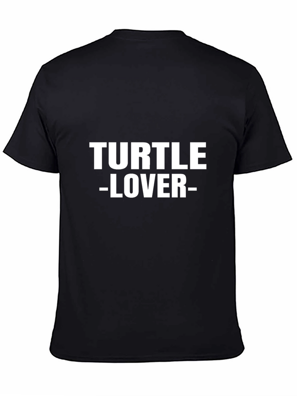Turtle Lover Black Graphic Tee