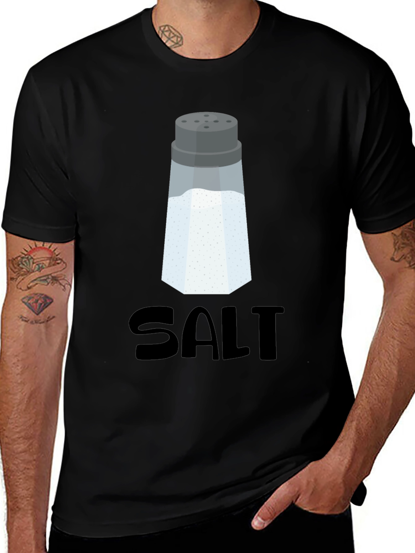 Salty Graphic Tee - Cool Humor T-Shirt