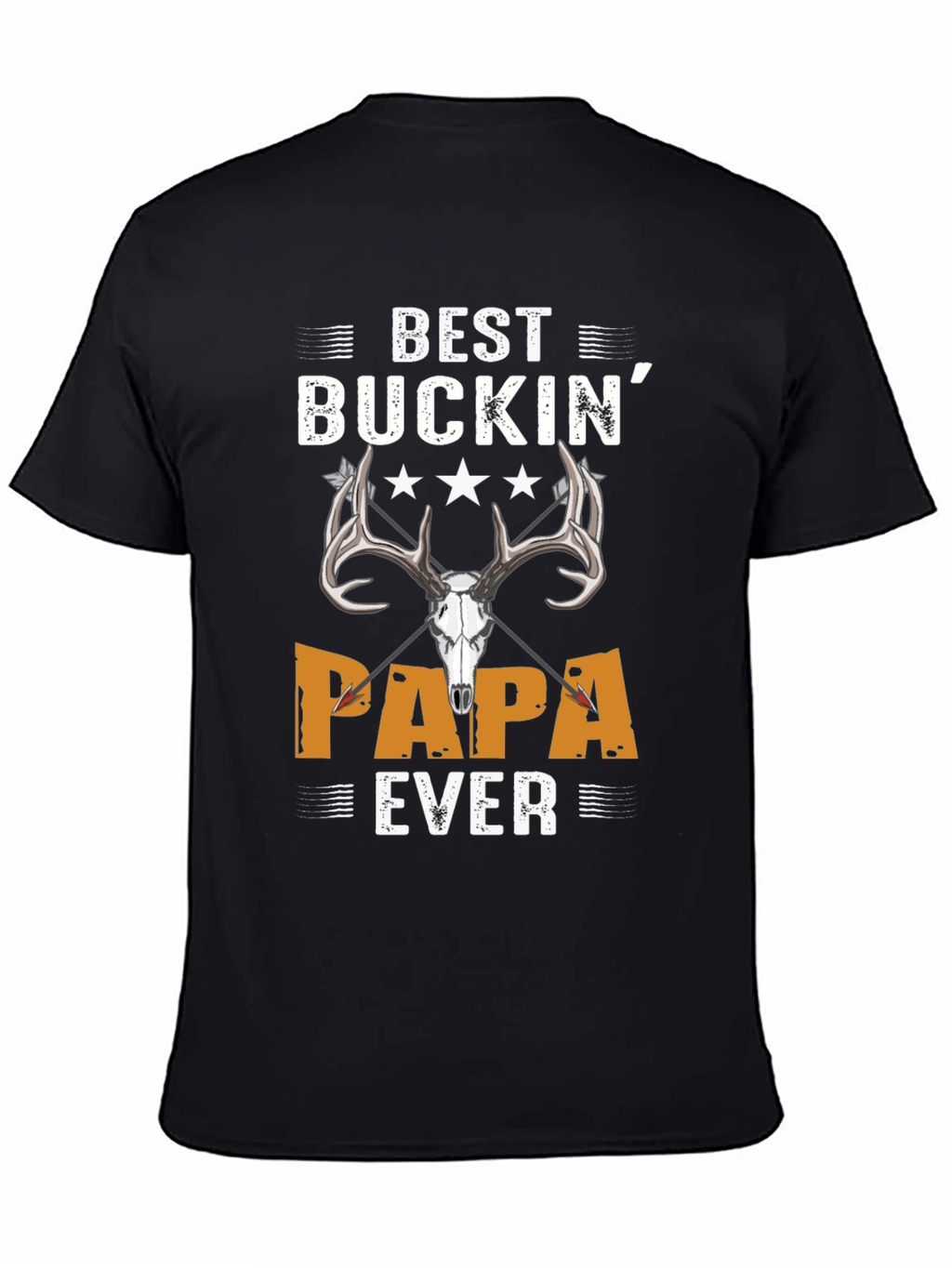 Best Buckin Papa Ever T-Shirt