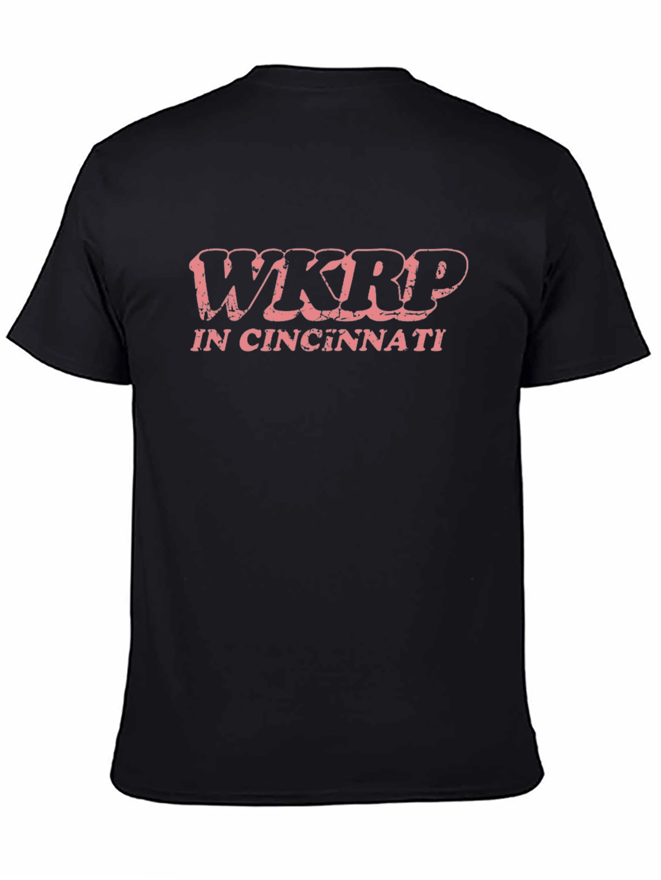 WKRP in Cincinnati Black T-Shirt