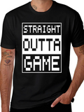 Straight Outta Game T-Shirt - Gamer Style