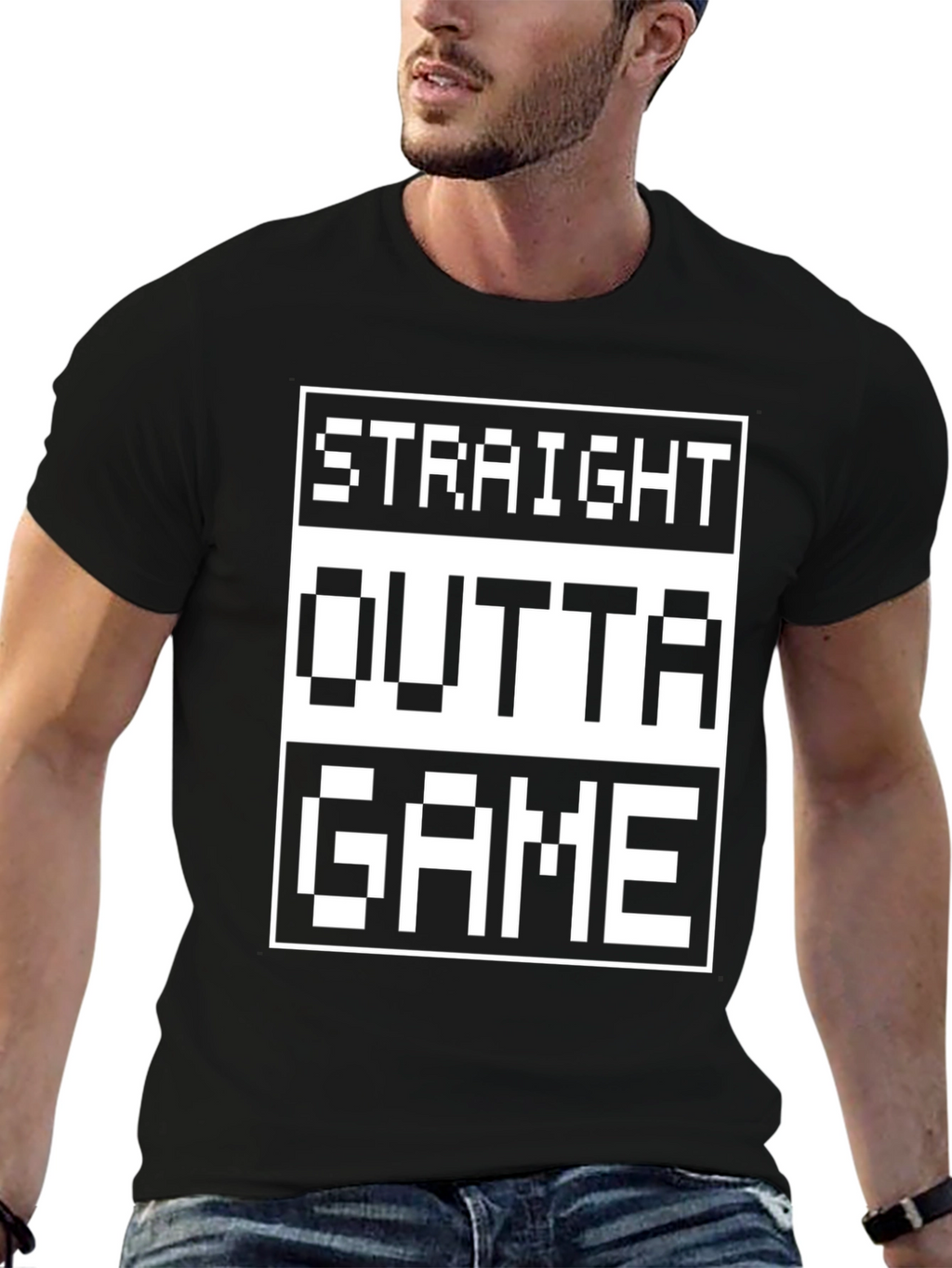 Straight Outta Game T-Shirt - Gamer Style