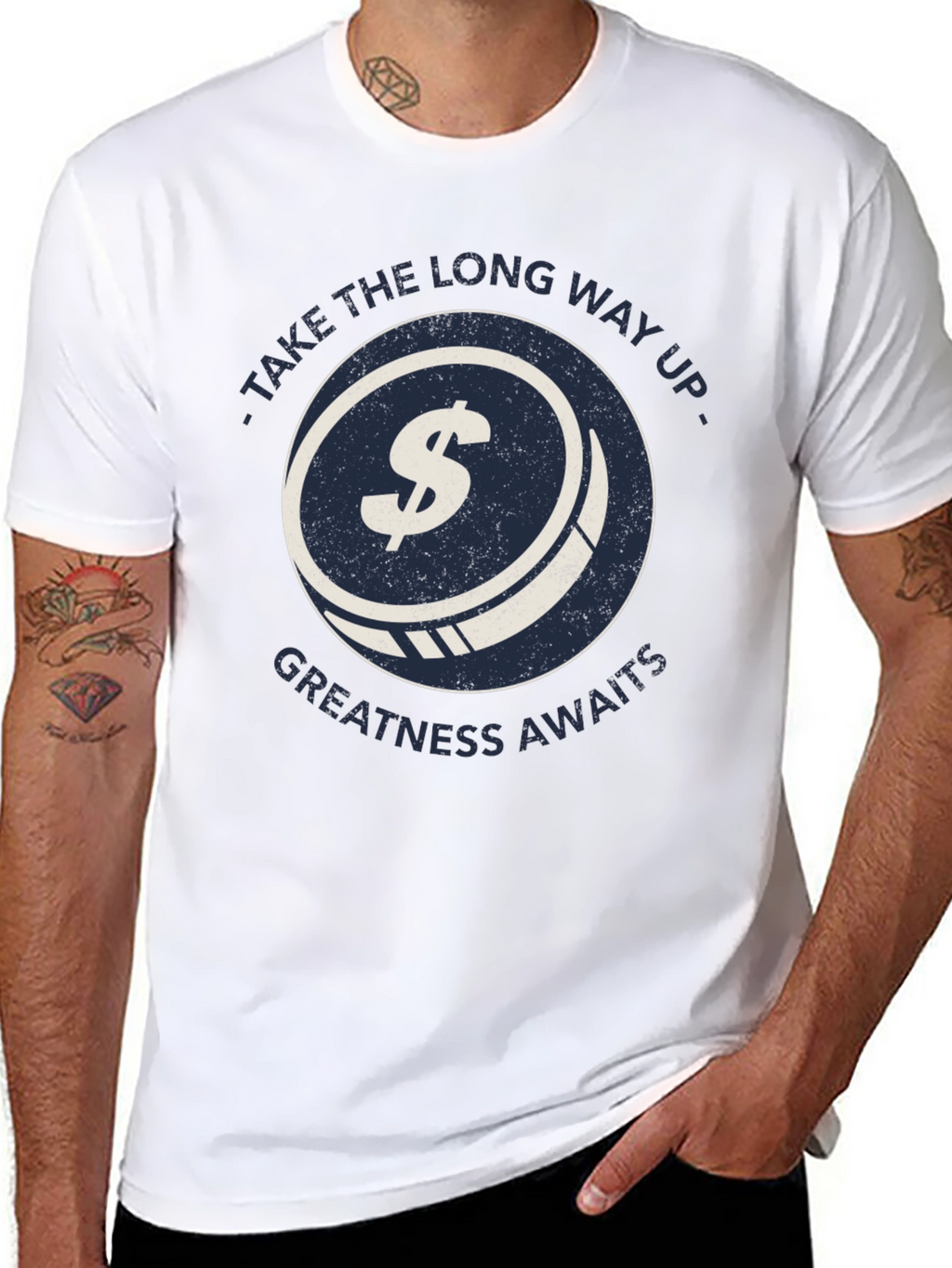 Take the Long Way Up Graphic T-Shirt