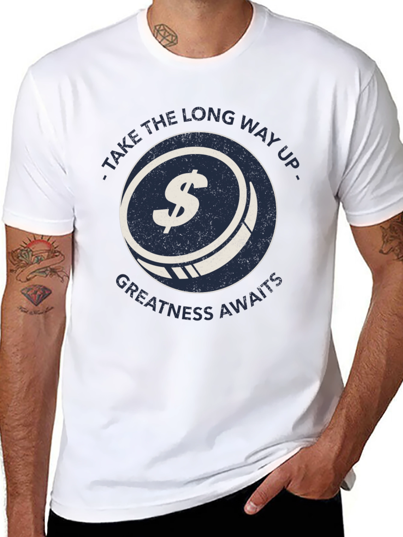 Take the Long Way Up Graphic T-Shirt