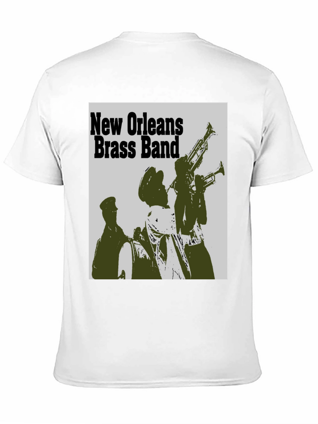 New Orleans Brass Band T-Shirt Black