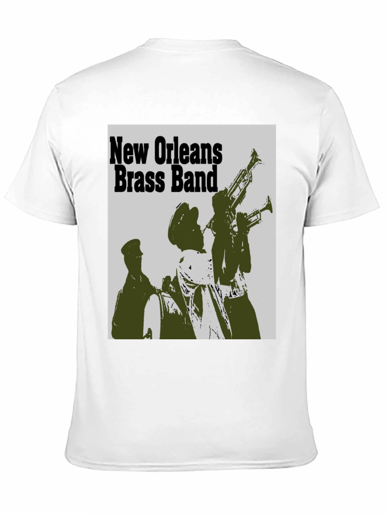 New Orleans Brass Band T-Shirt Black