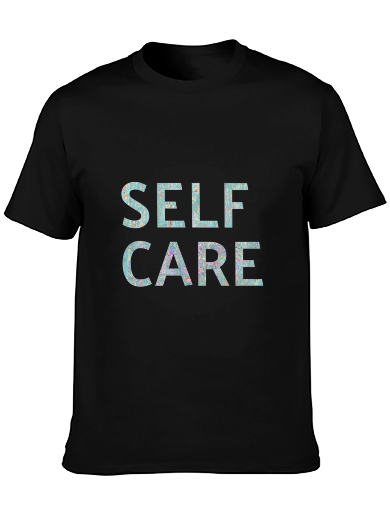 Self Care Graphic Tee - Black Unisex T-Shirt