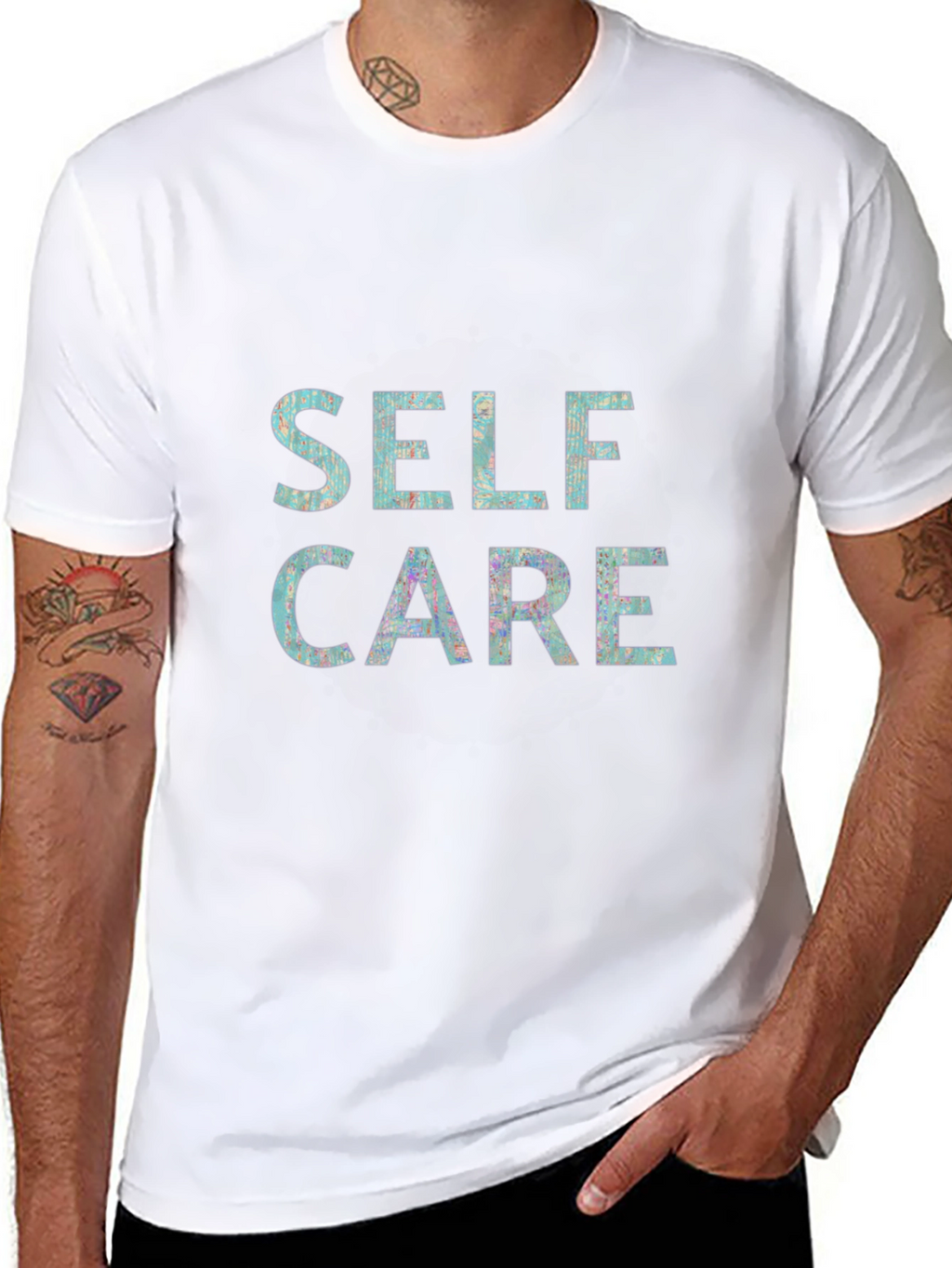Self Care Graphic Tee - Black Unisex T-Shirt
