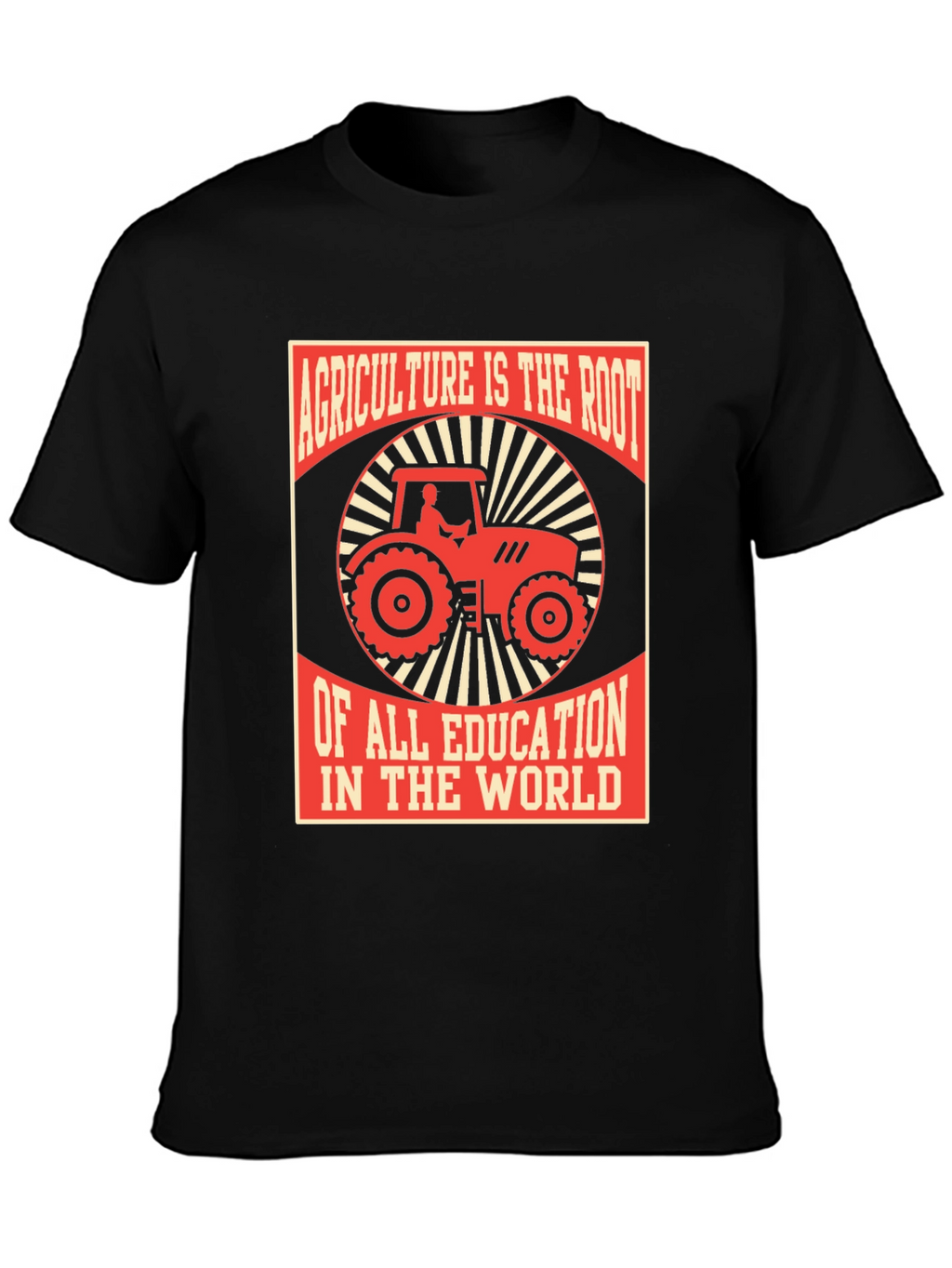 Agriculture Education Graphic Tee - Black