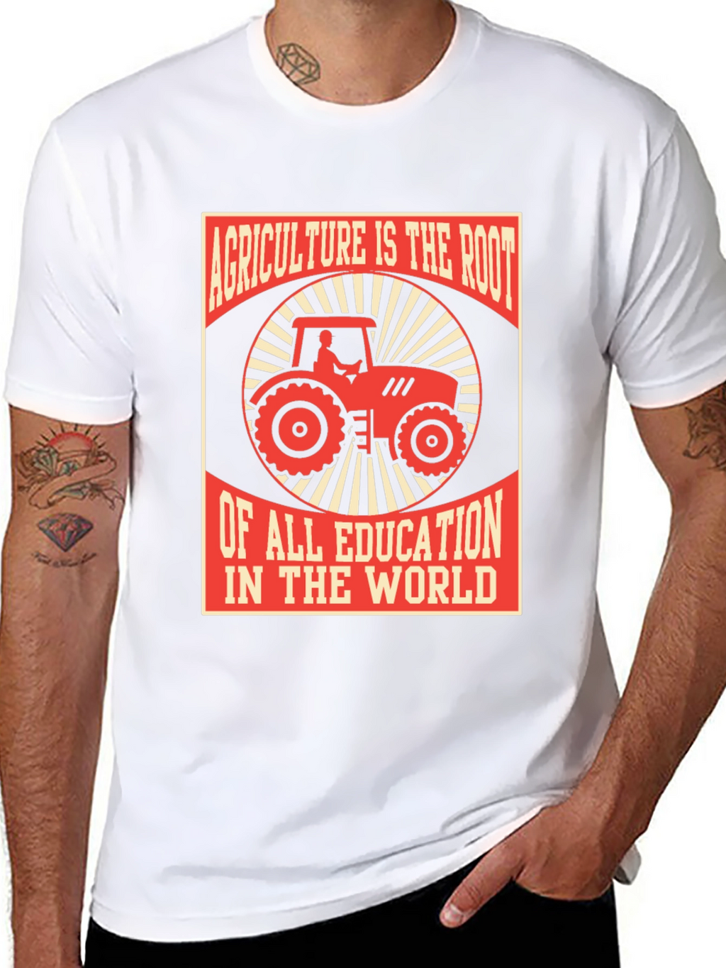 Agriculture Education Graphic Tee - Black
