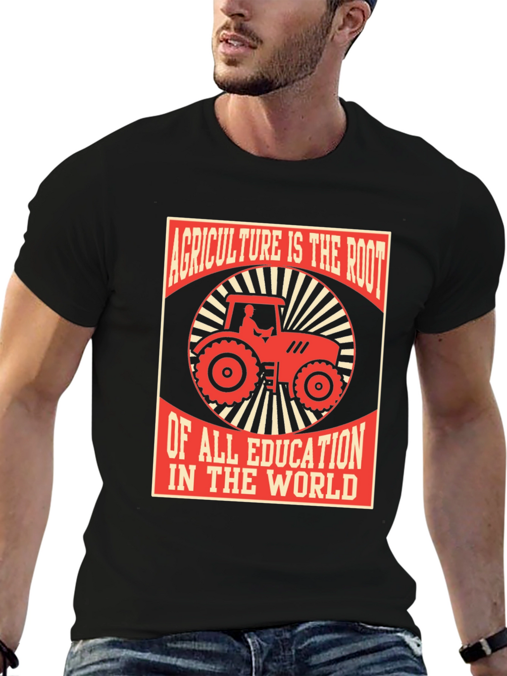 Agriculture Education Graphic Tee - Black