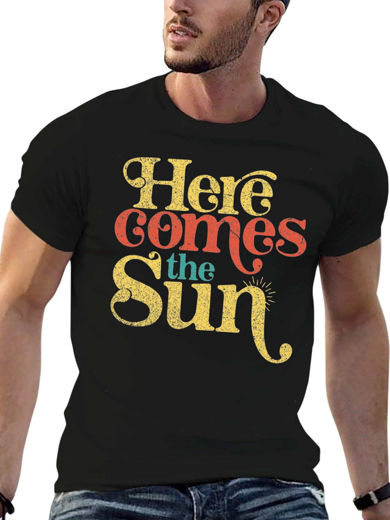 Here Comes The Sun Retro T-Shirt