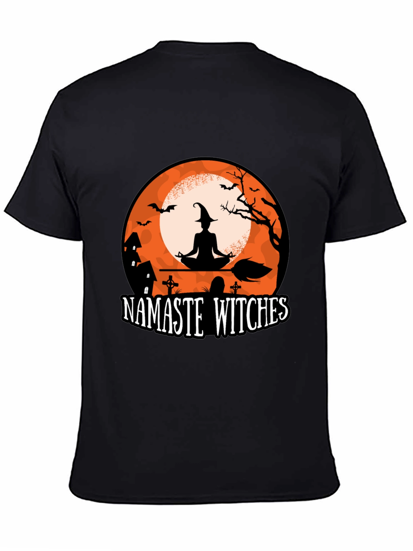 Namaste Witches Halloween T-Shirt