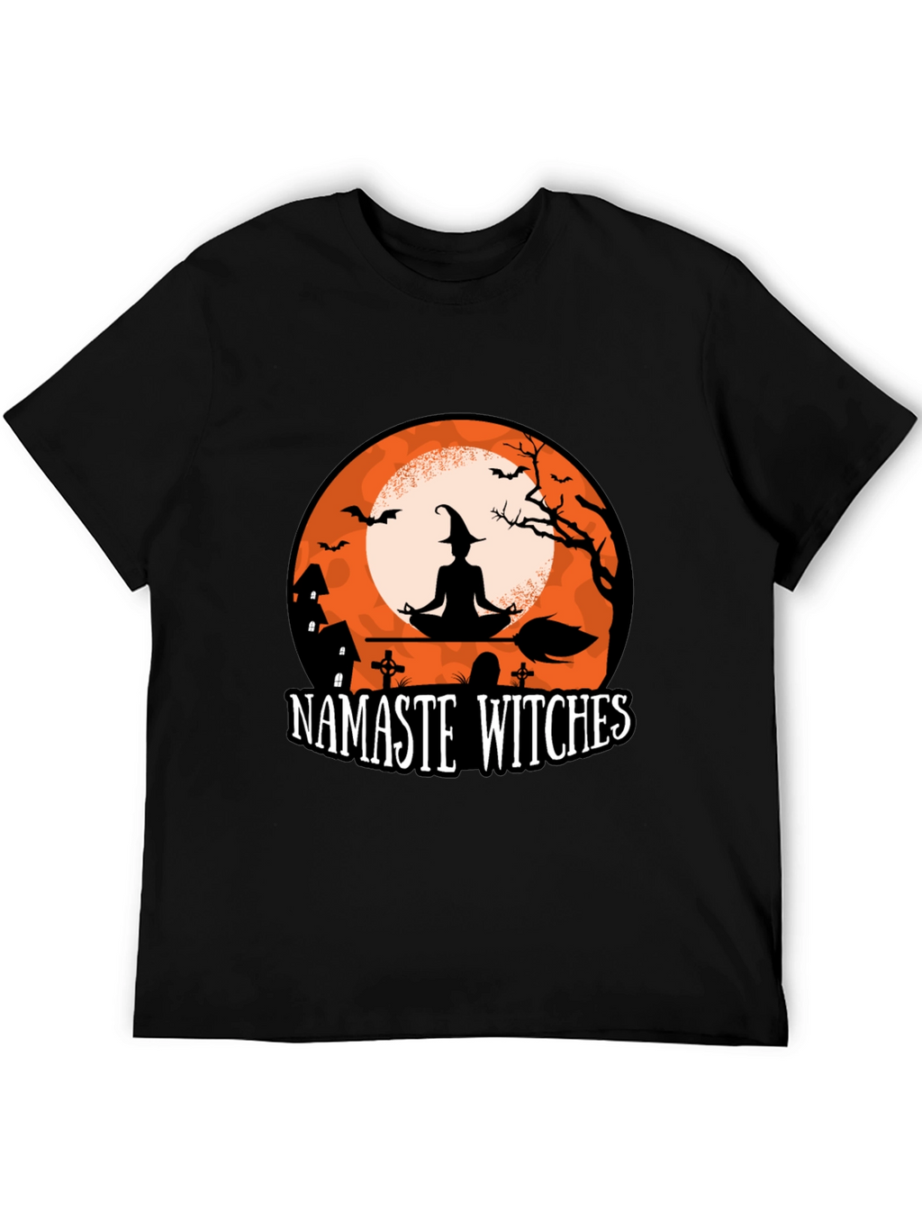Namaste Witches Halloween T-Shirt