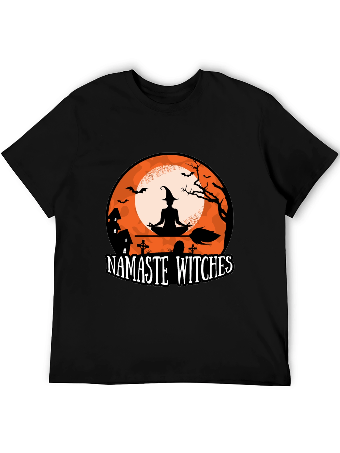 Namaste Witches Halloween T-Shirt