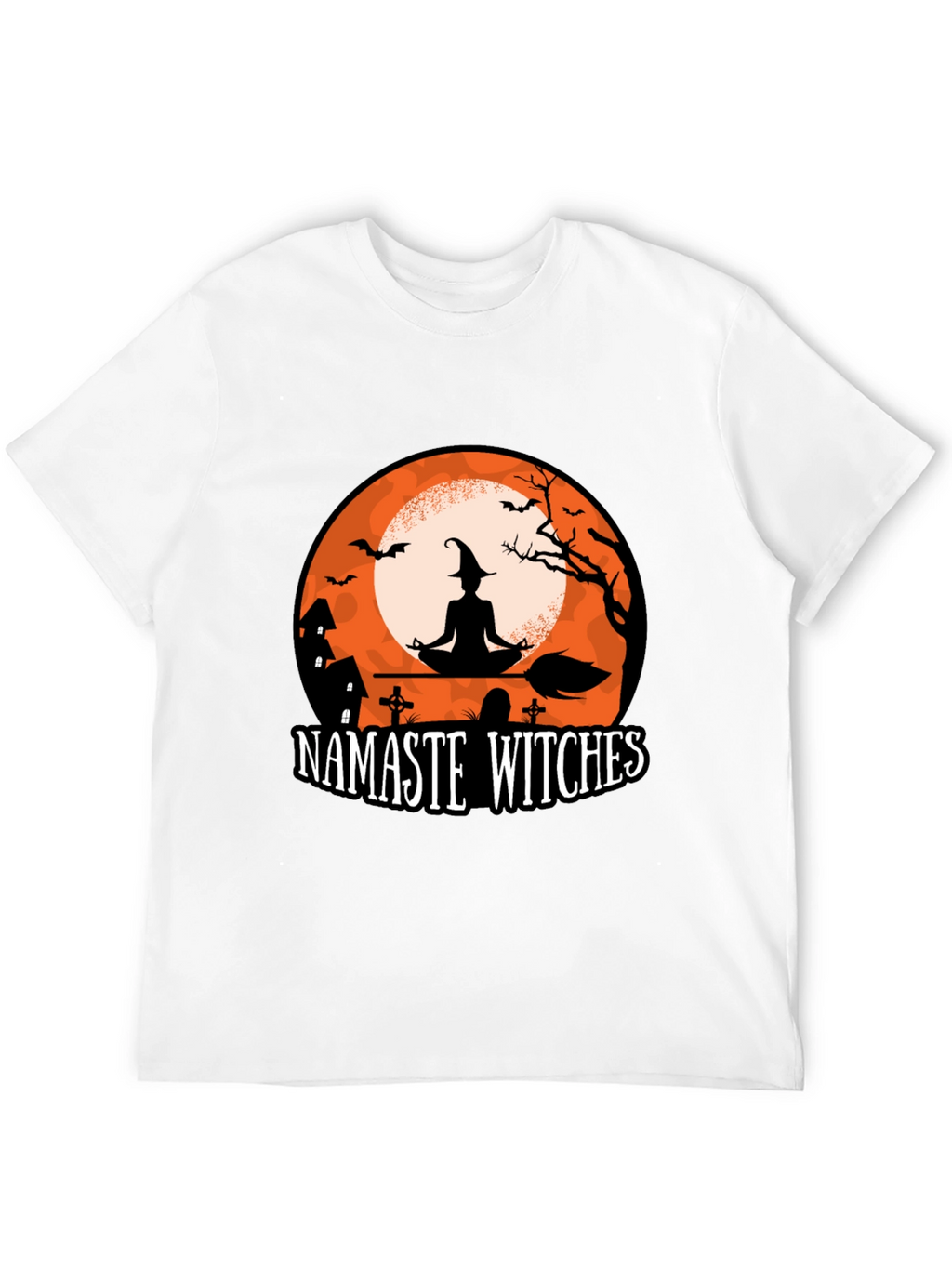 Namaste Witches Halloween T-Shirt