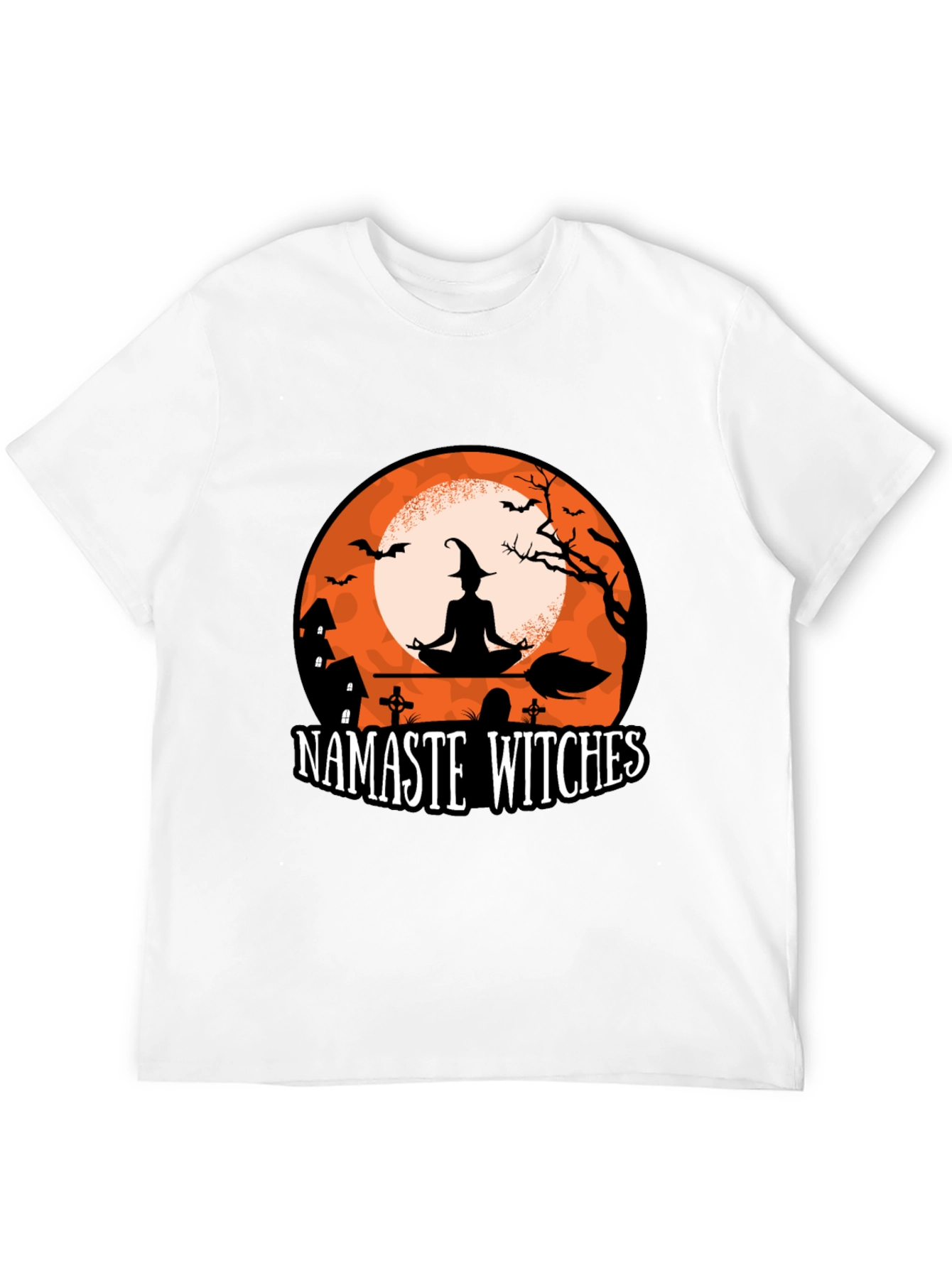 Namaste Witches Halloween T-Shirt
