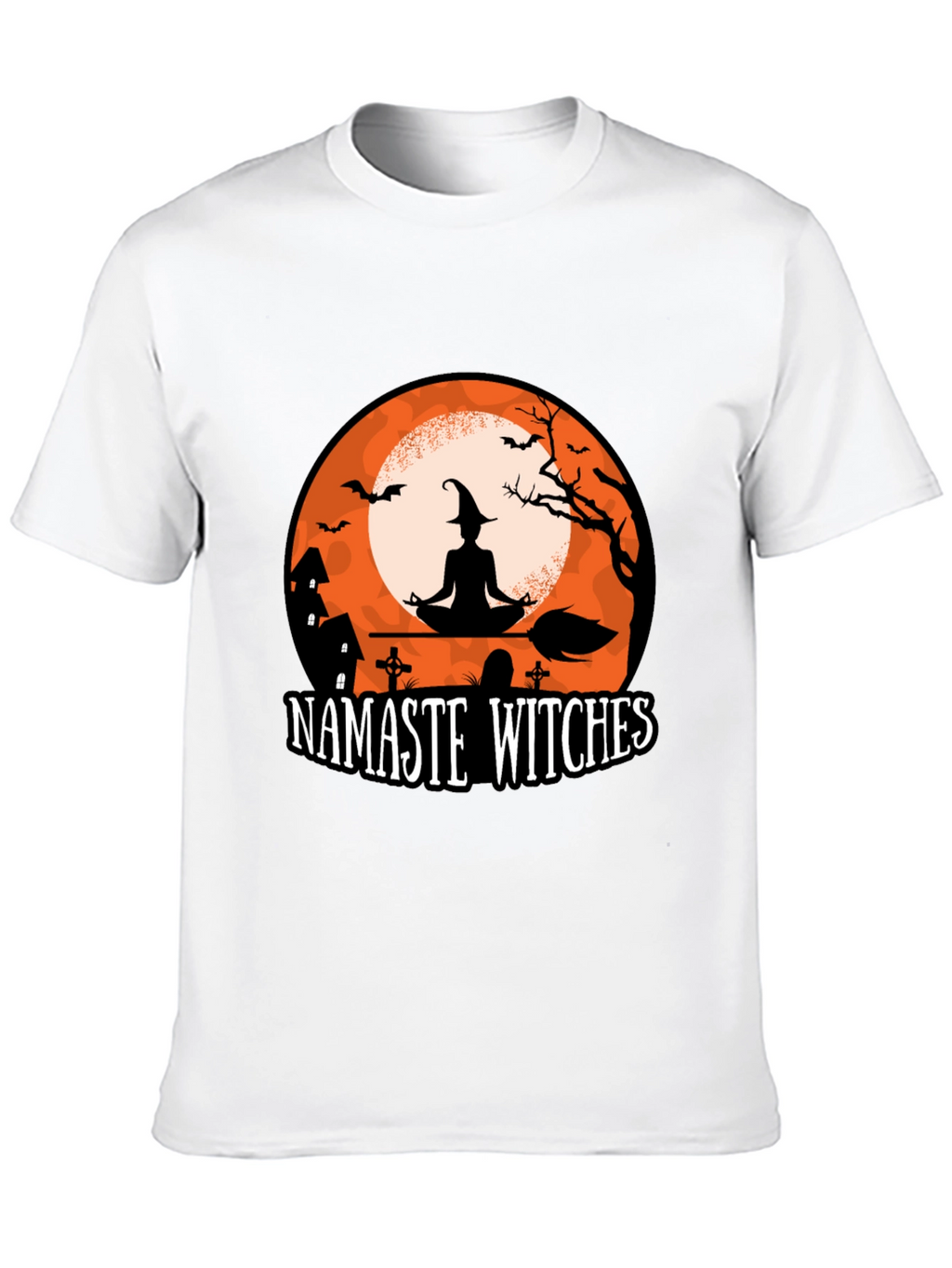 Namaste Witches Halloween T-Shirt