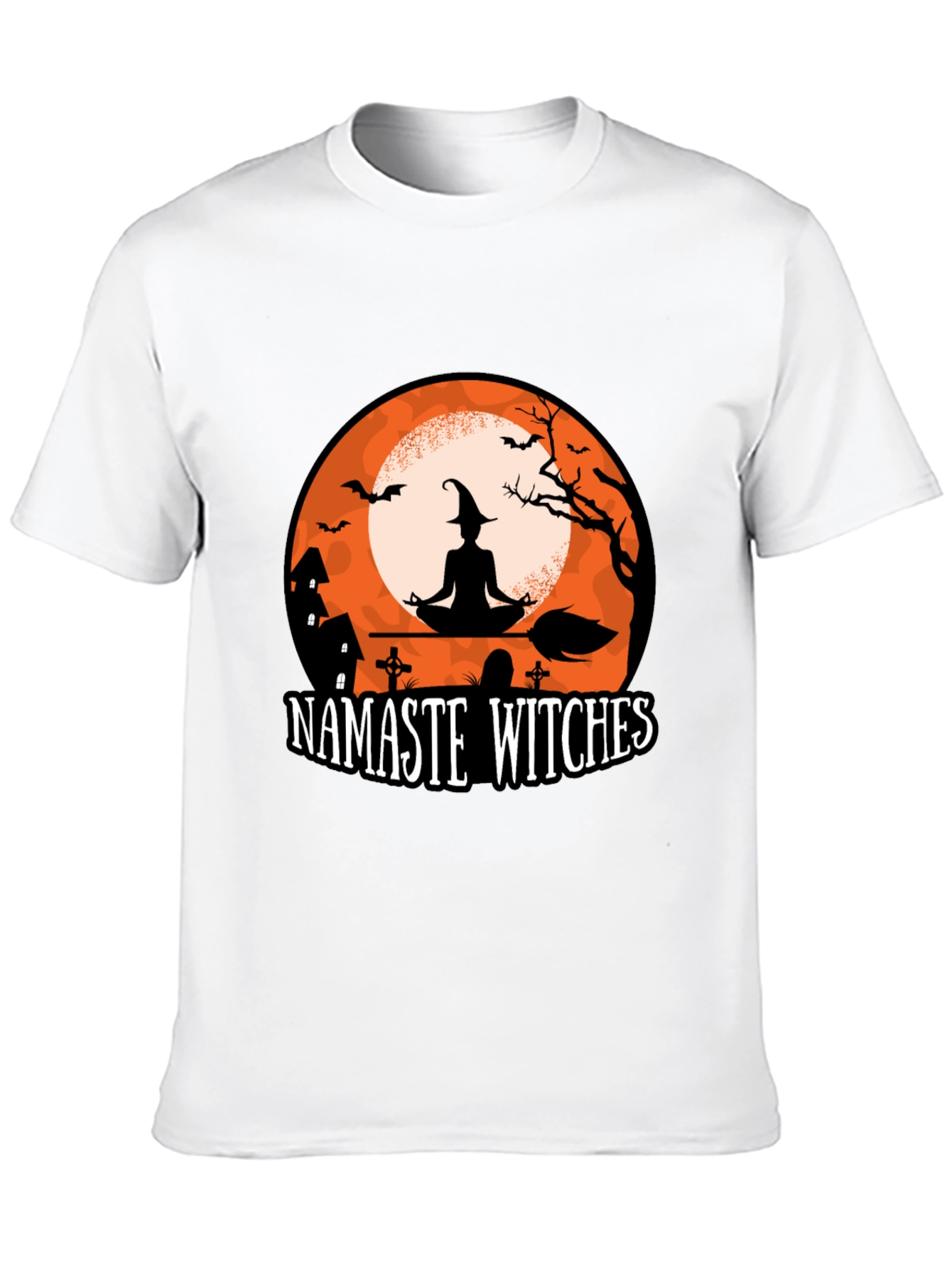 Namaste Witches Halloween T-Shirt