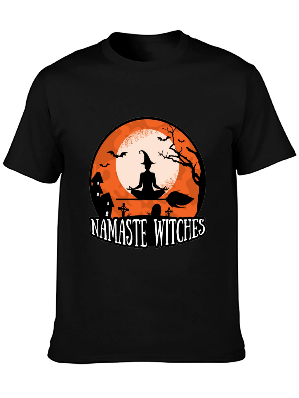 Namaste Witches Halloween T-Shirt