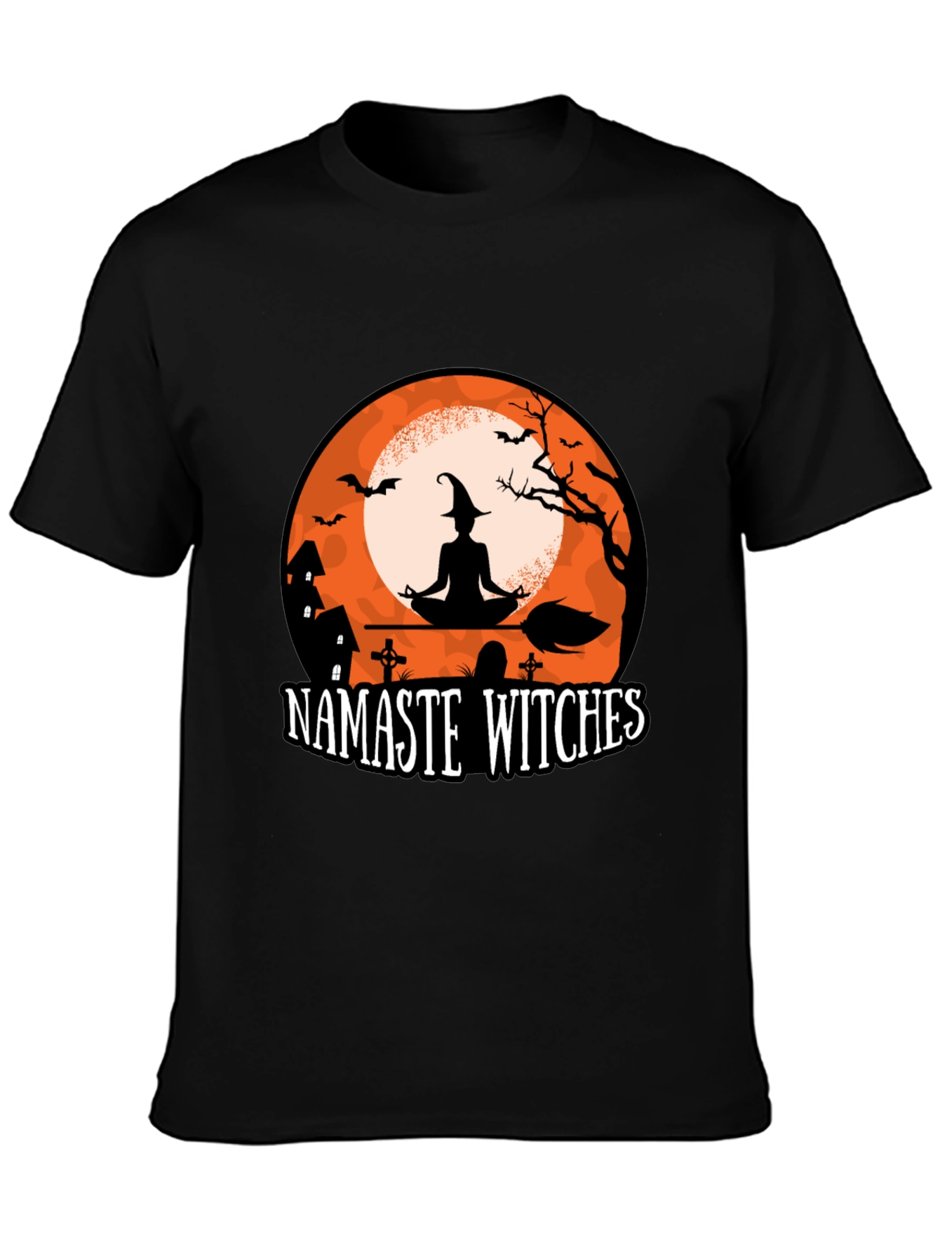 Namaste Witches Halloween T-Shirt