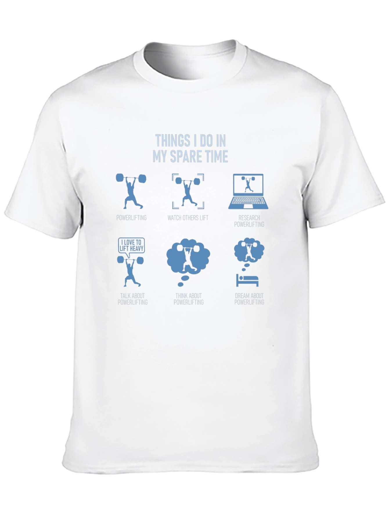 Powerlifting Spare Time T-Shirt