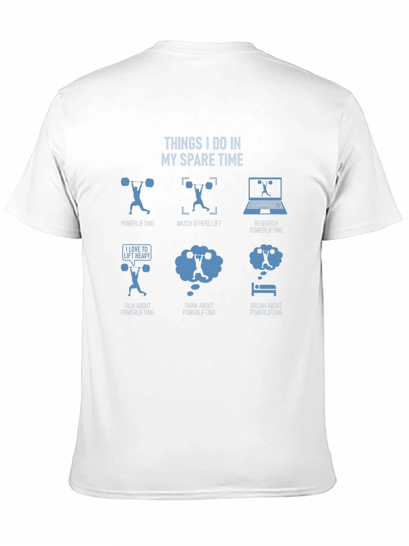 Powerlifting Spare Time T-Shirt