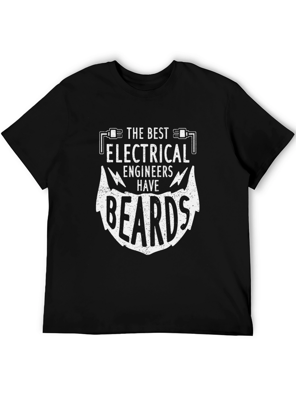 Electrical Engineer Beard Graphic T-Shirt