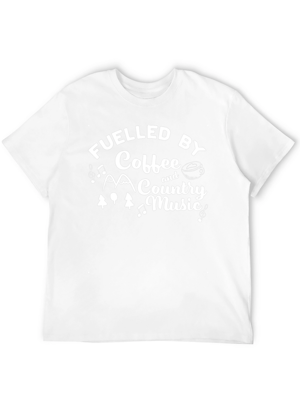 Fueled By Coffee and Country Music T-Shirt